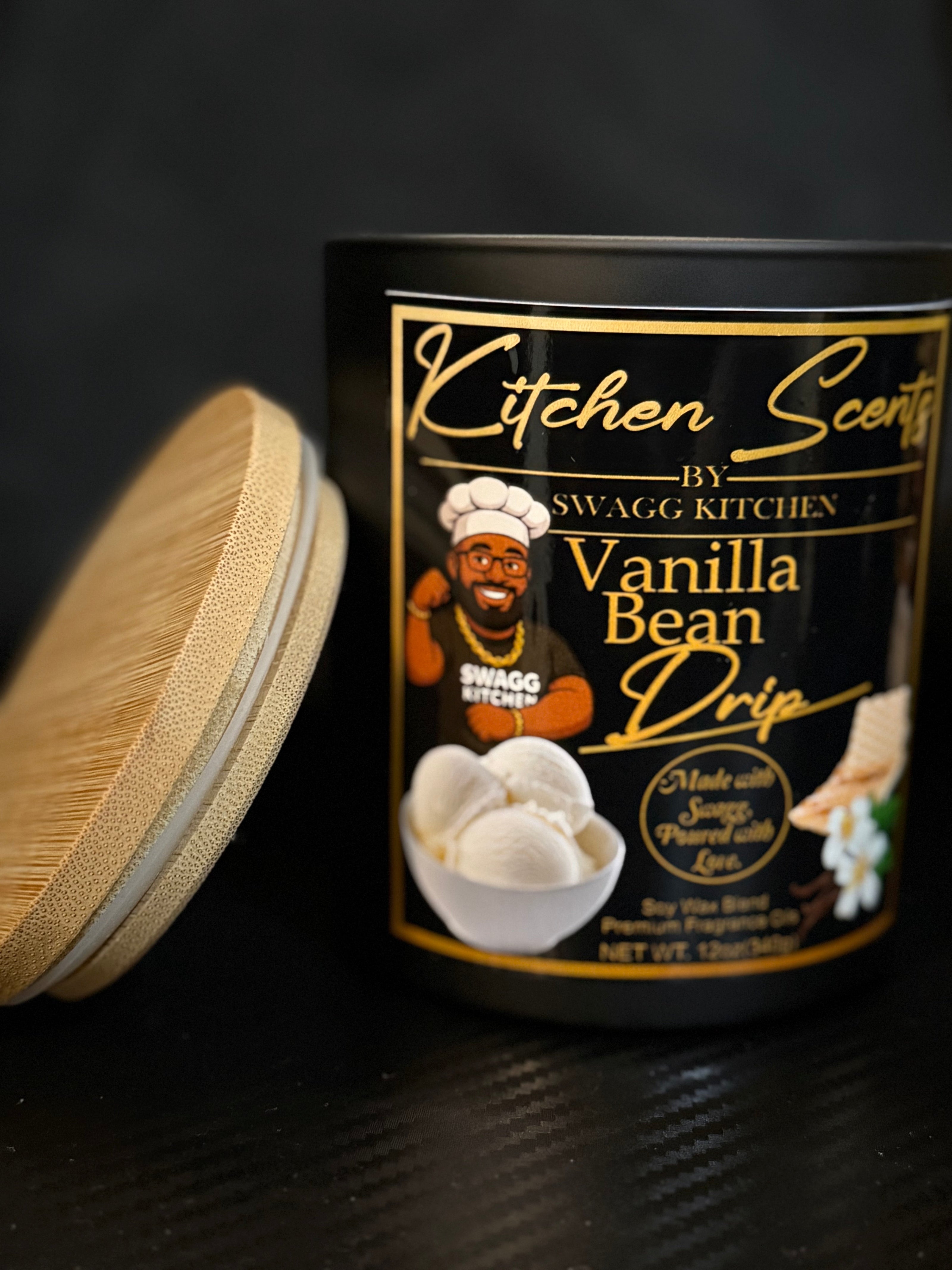 Kitchen Scents – Vanilla Bean Drip Candle