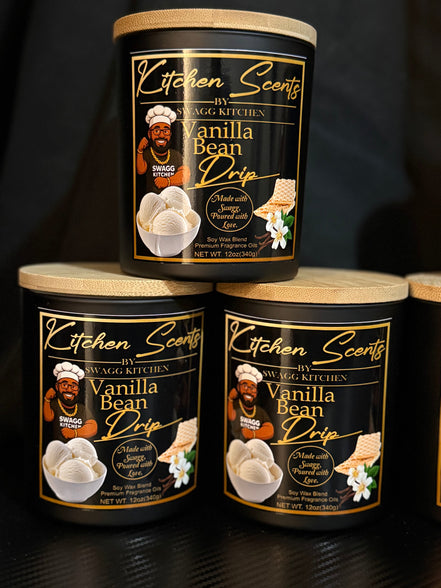 Kitchen Scents – Vanilla Bean Drip Candle