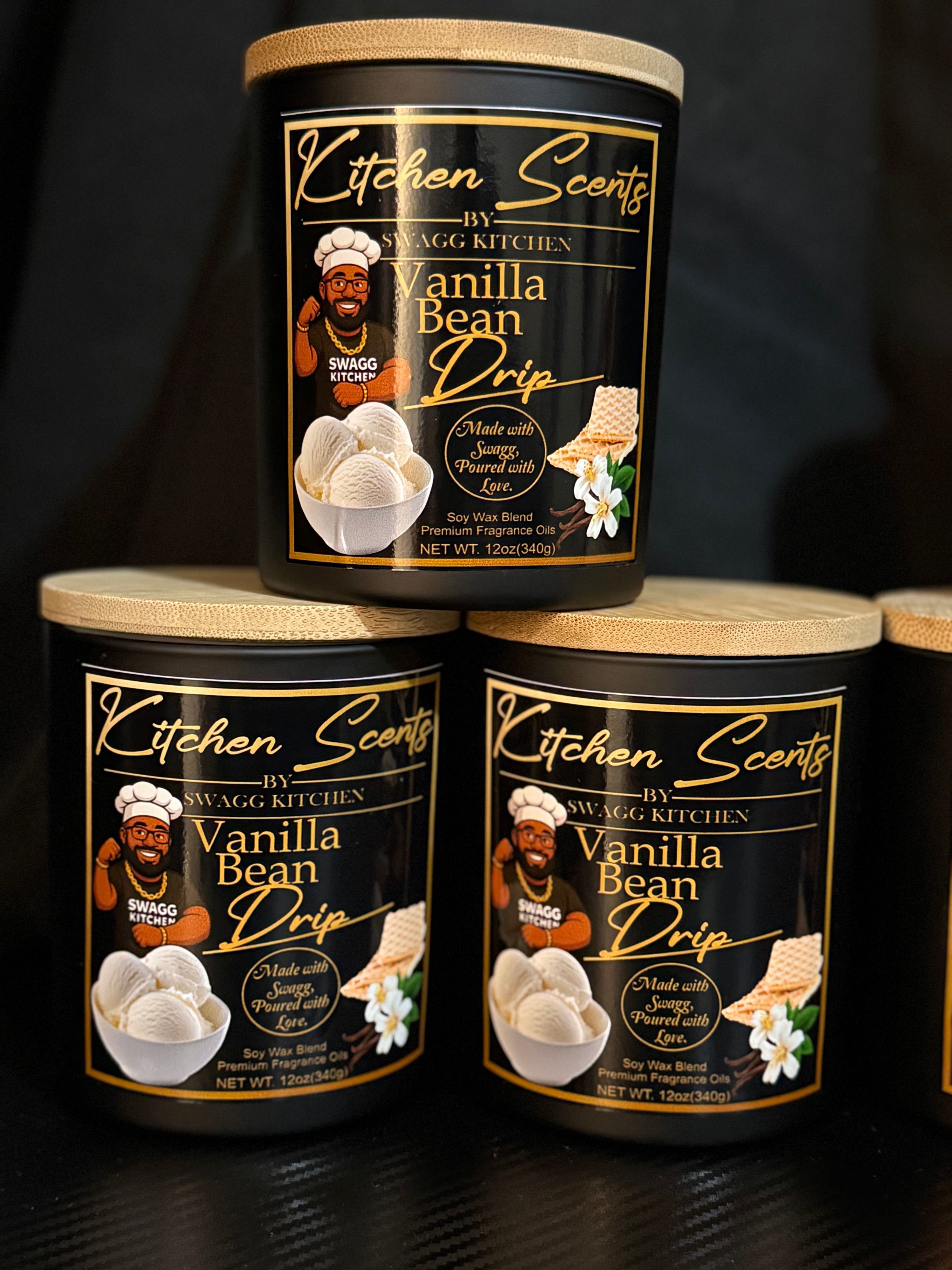 Kitchen Scents – Vanilla Bean Drip Candle