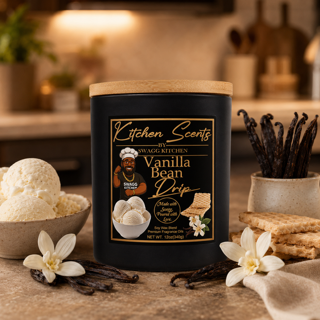 Kitchen Scents – Vanilla Bean Drip Candle