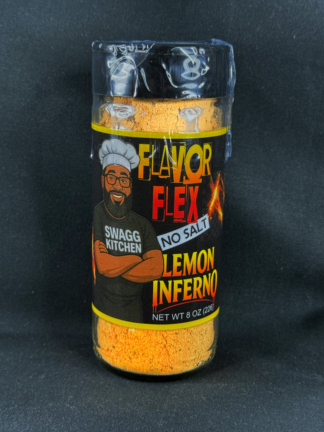 Flavor Flex Lemon Inferno – 8oz Glass