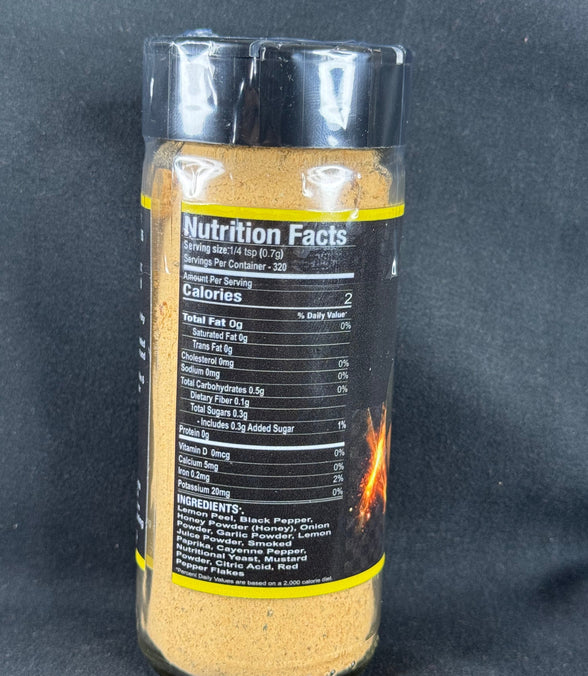 Flavor Flex Lemon Inferno – No Salt Hot Honey Lemon Pepper Seasoning