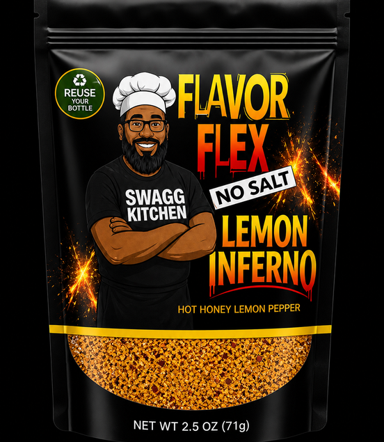 Flavor Flex Lemon Inferno – 2.5oz Refill Bag