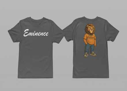 Cartoon Eminence Lion T-Shirt | Bold Streetwear Tee | Eminence Clothing