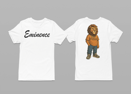Cartoon Eminence Lion T-Shirt | Bold Streetwear Tee | Eminence Clothing