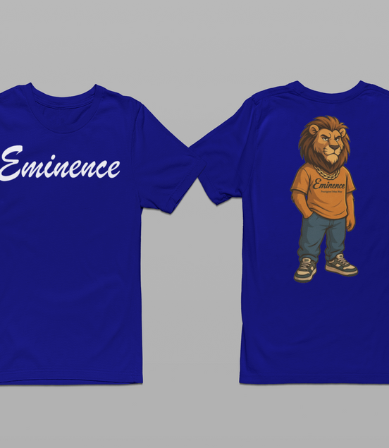 Cartoon Eminence Lion T-Shirt | Bold Streetwear Tee | Eminence Clothing