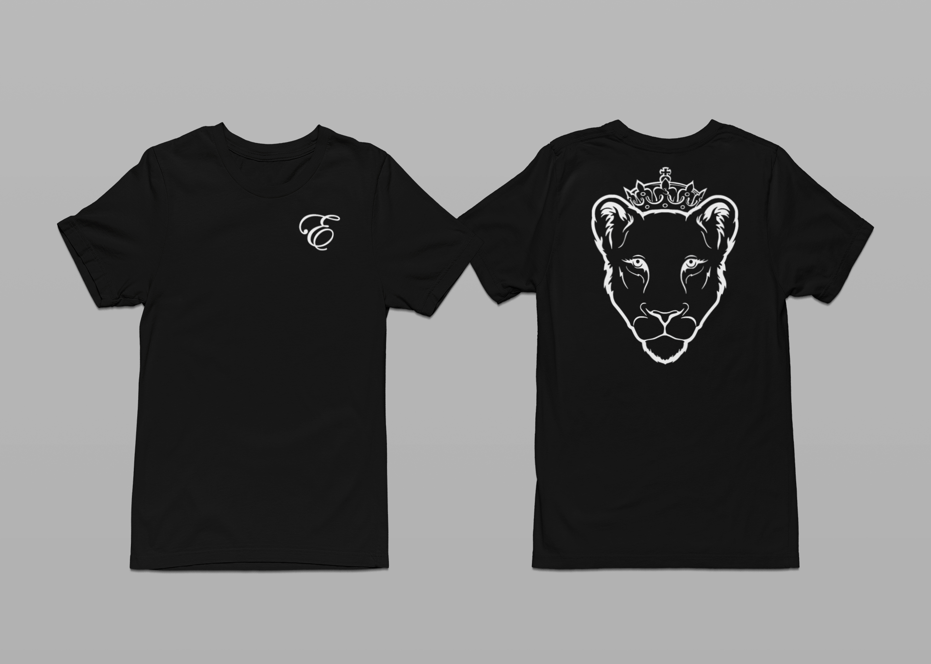 Eminence Lioness E & Lioness T-Shirt - Bold Streetwear Graphic Tee | Eminence Clothing