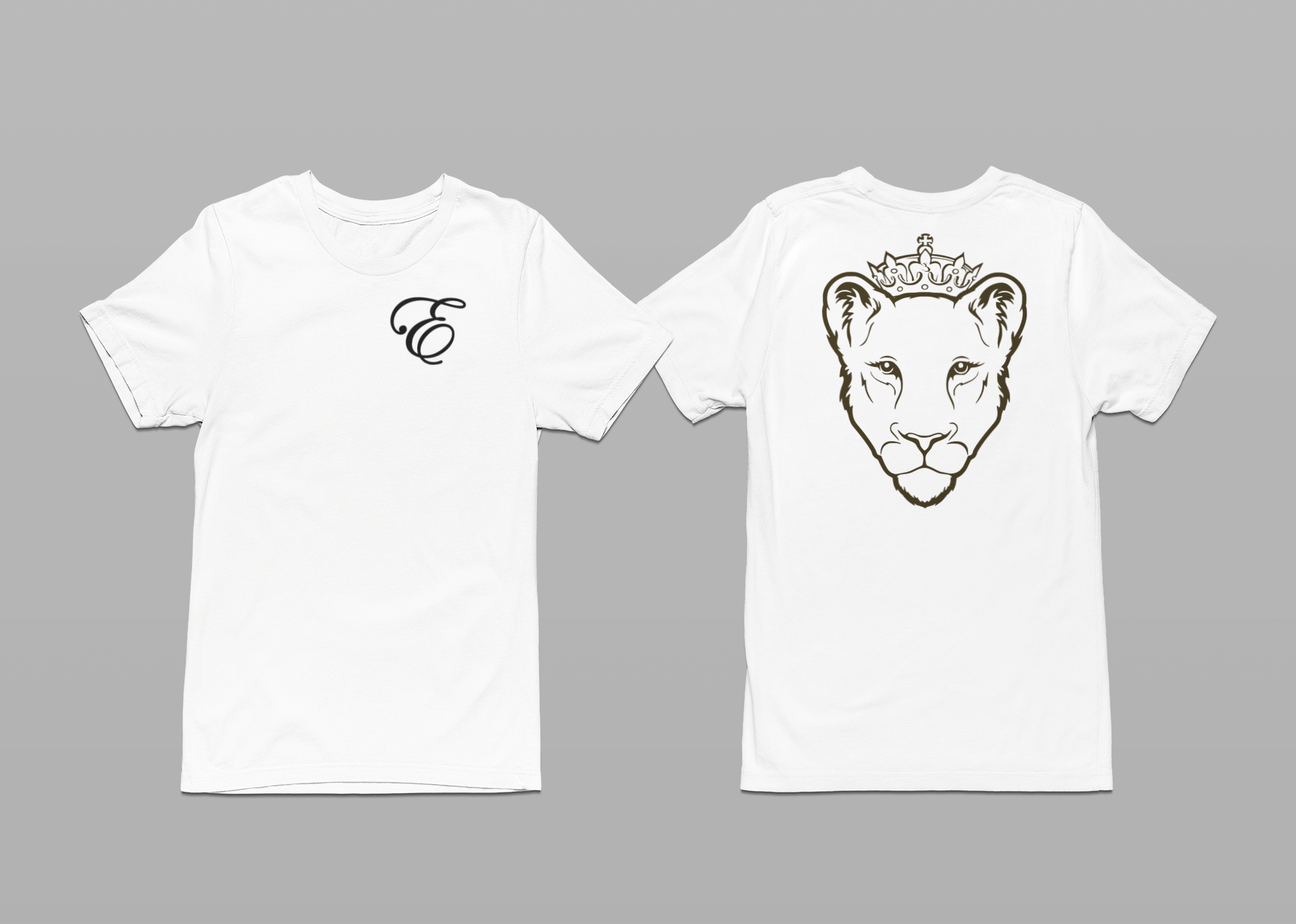 Eminence Lioness E & Lioness T-Shirt - Bold Streetwear Graphic Tee | Eminence Clothing