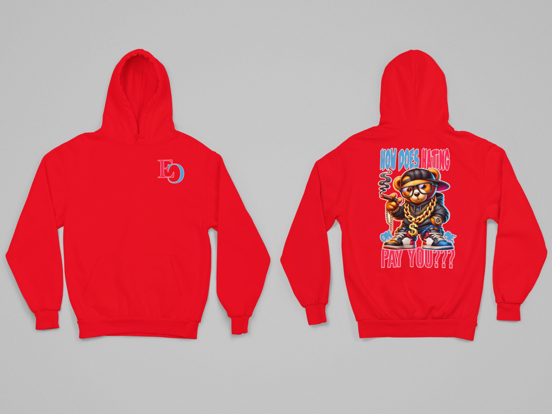 How Does Hating On Me Pay You? Hoodie - Eminence Clothing