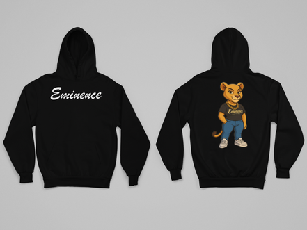 Cartoon Eminence Lioness Hoodie | Bold Streetwear Hoodie | Eminence Clothing