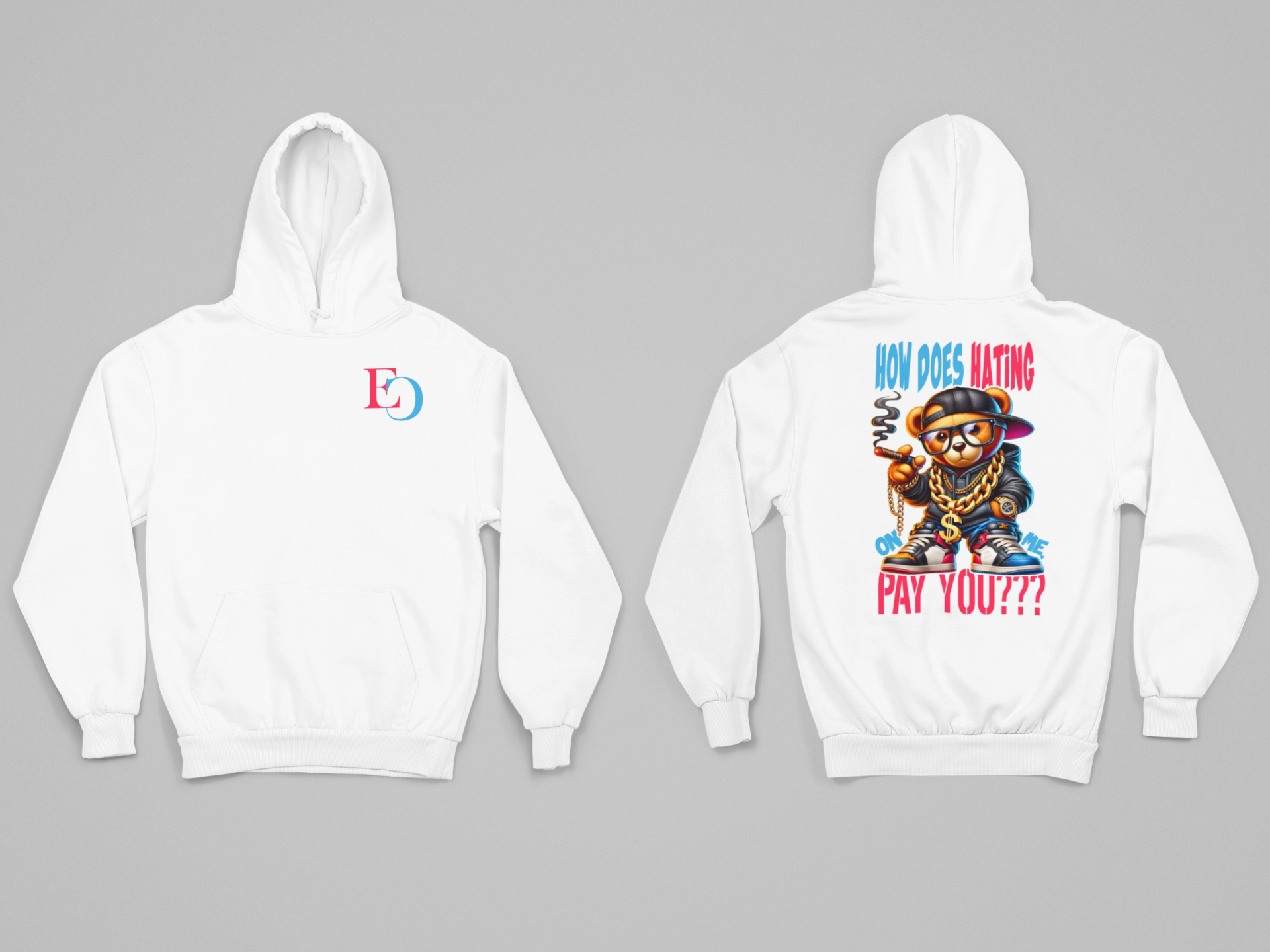 How Does Hating On Me Pay You? Hoodie - Eminence Clothing