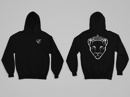 Eminence E & Lioness Hoodie - Bold Graphic Streetwear | Eminence Clothing