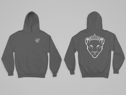 Eminence E & Lioness Hoodie - Bold Graphic Streetwear | Eminence Clothing