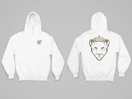 Eminence E & Lioness Hoodie - Bold Graphic Streetwear | Eminence Clothing