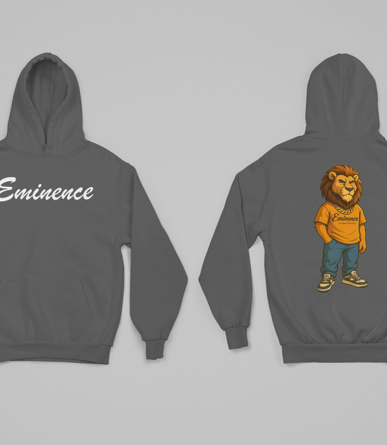 Cartoon Eminence Lion Hoodie | Bold Streetwear Hoodie | Eminence Clothing