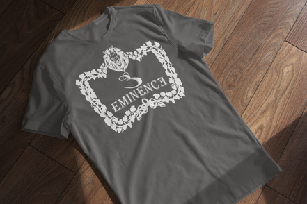 Eminence Lion Wreath T-Shirt - Bold Graphic Tee | Eminence Clothing