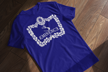 Eminence Lion Wreath T-Shirt - Bold Graphic Tee | Eminence Clothing