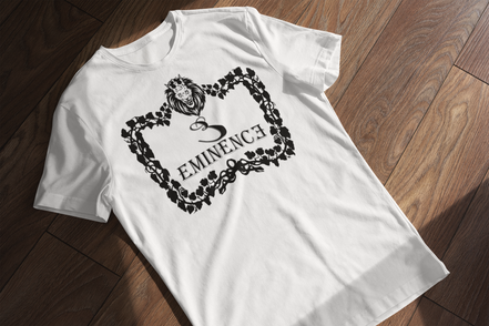 Eminence Lion Wreath T-Shirt - Bold Graphic Tee | Eminence Clothing