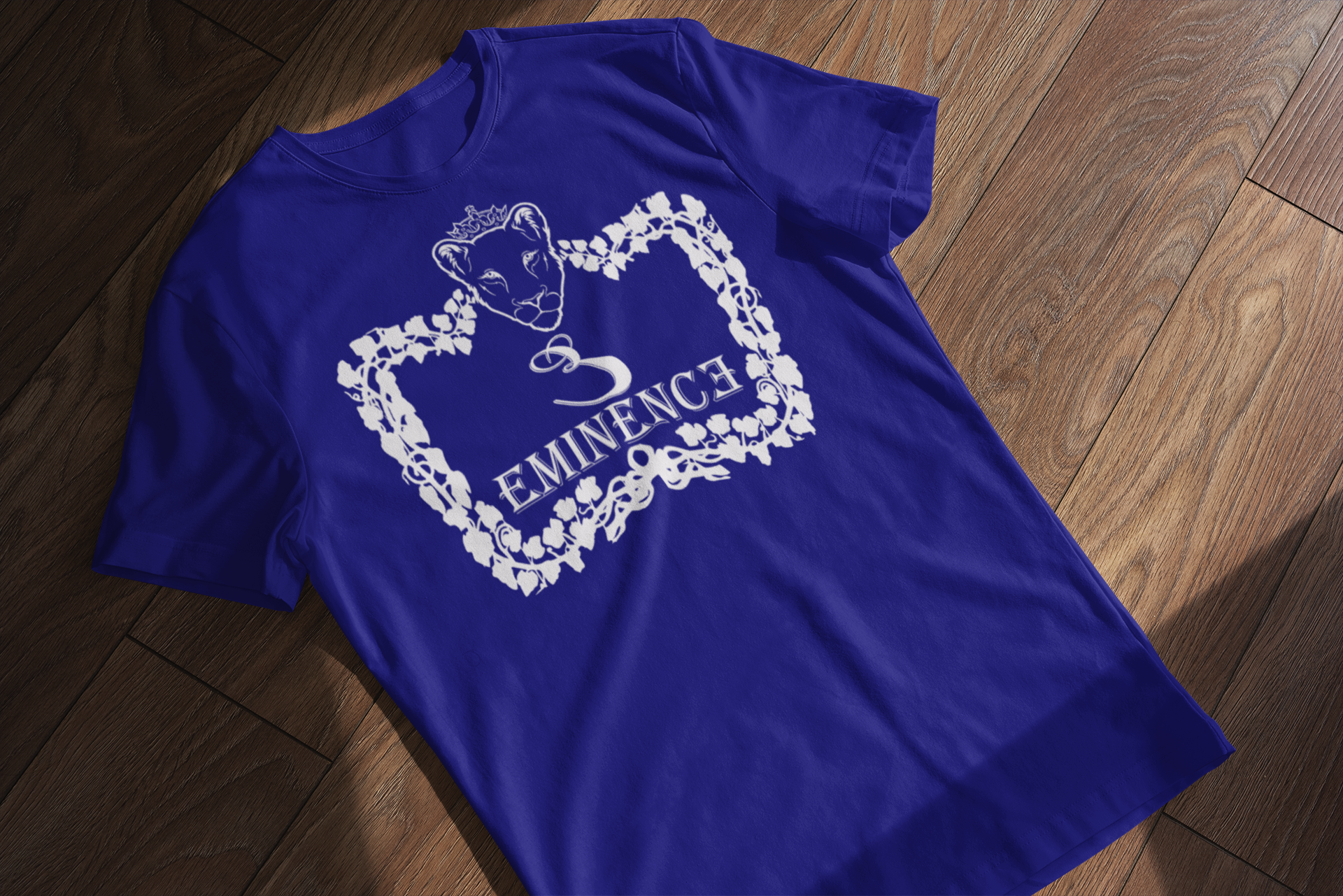 Eminence Lioness Wreath T-Shirt - Bold Streetwear Graphic Tee | Eminence Clothing
