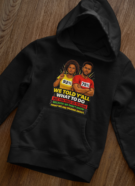 We Told Y'all Hoodie