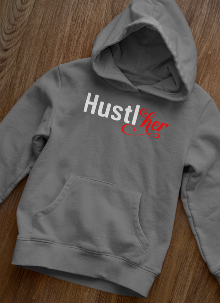 HustlHer Hoodie - Women's Empowerment Pullover | Eminence Clothing