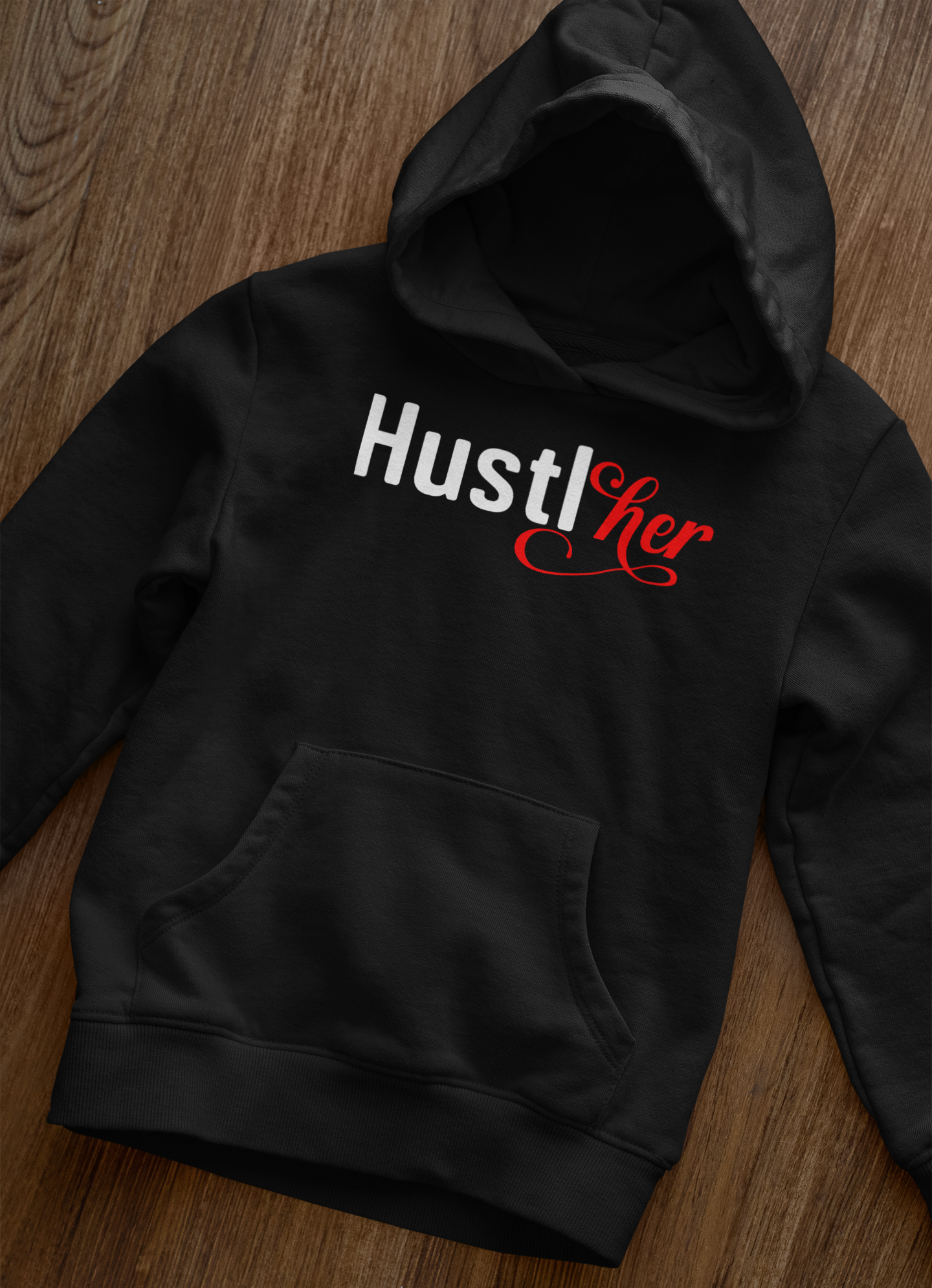 HustlHer Hoodie - Women's Empowerment Pullover | Eminence Clothing