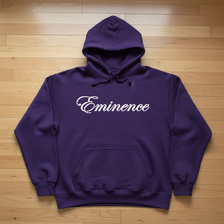 Eminence White Lioness Purple Hoodie Front