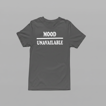 Mood – Unavailable - Gray/White - Front View