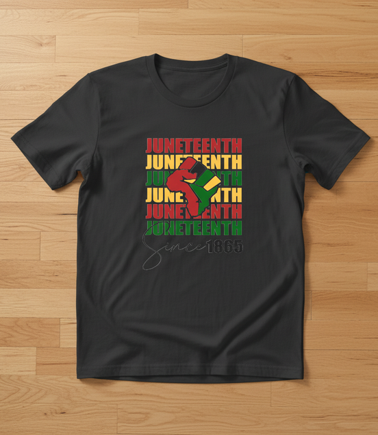 Juneteenth Since 1865 Gray T-Shirt