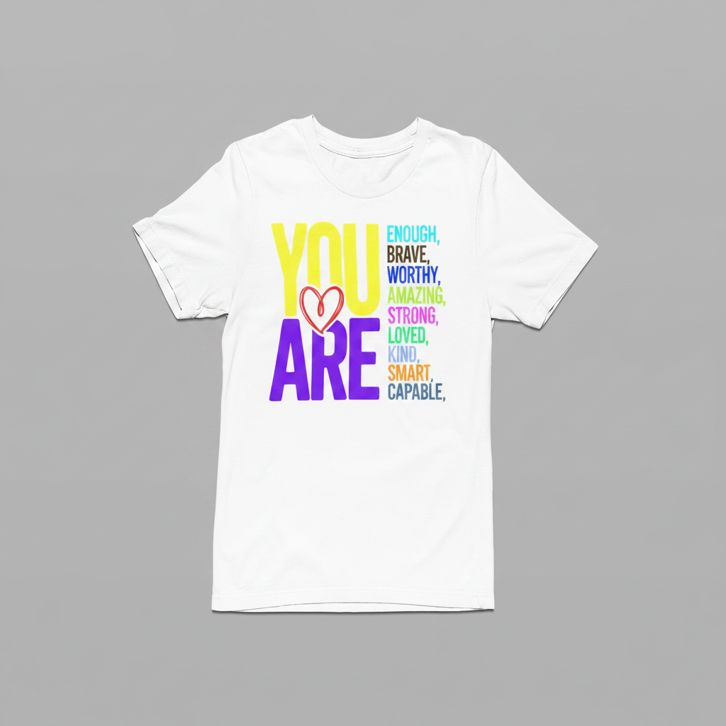 You Are Tee - White - Front View