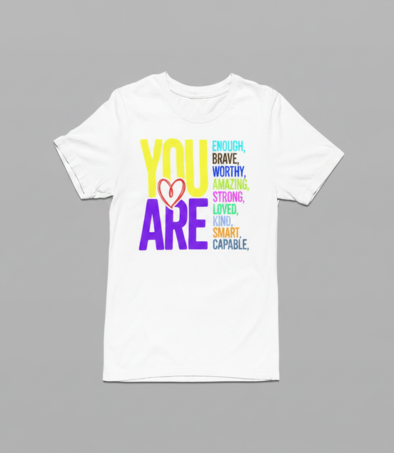 You Are Tee - White - Front View