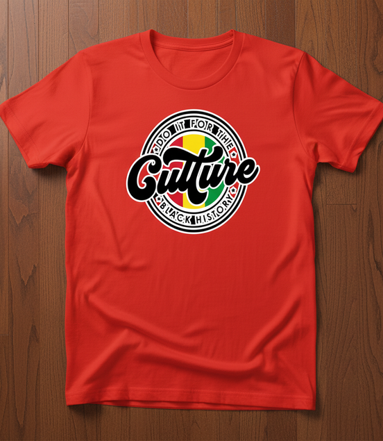 Do It For The Culture Red T-Shirt