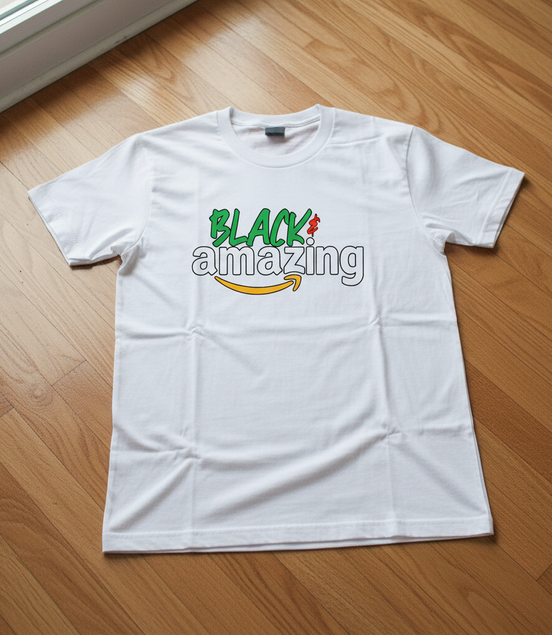 Black & Amazing White T-Shirt