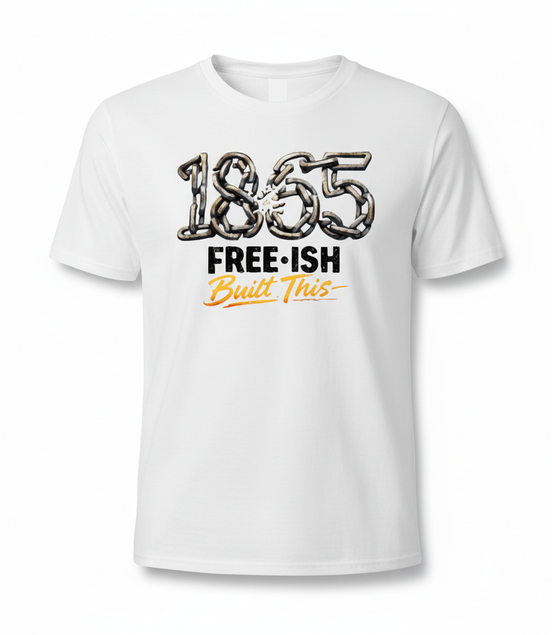 1865 Built This White T-Shirt