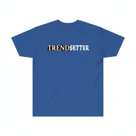 Trendsetter Graphic Tee - Blue