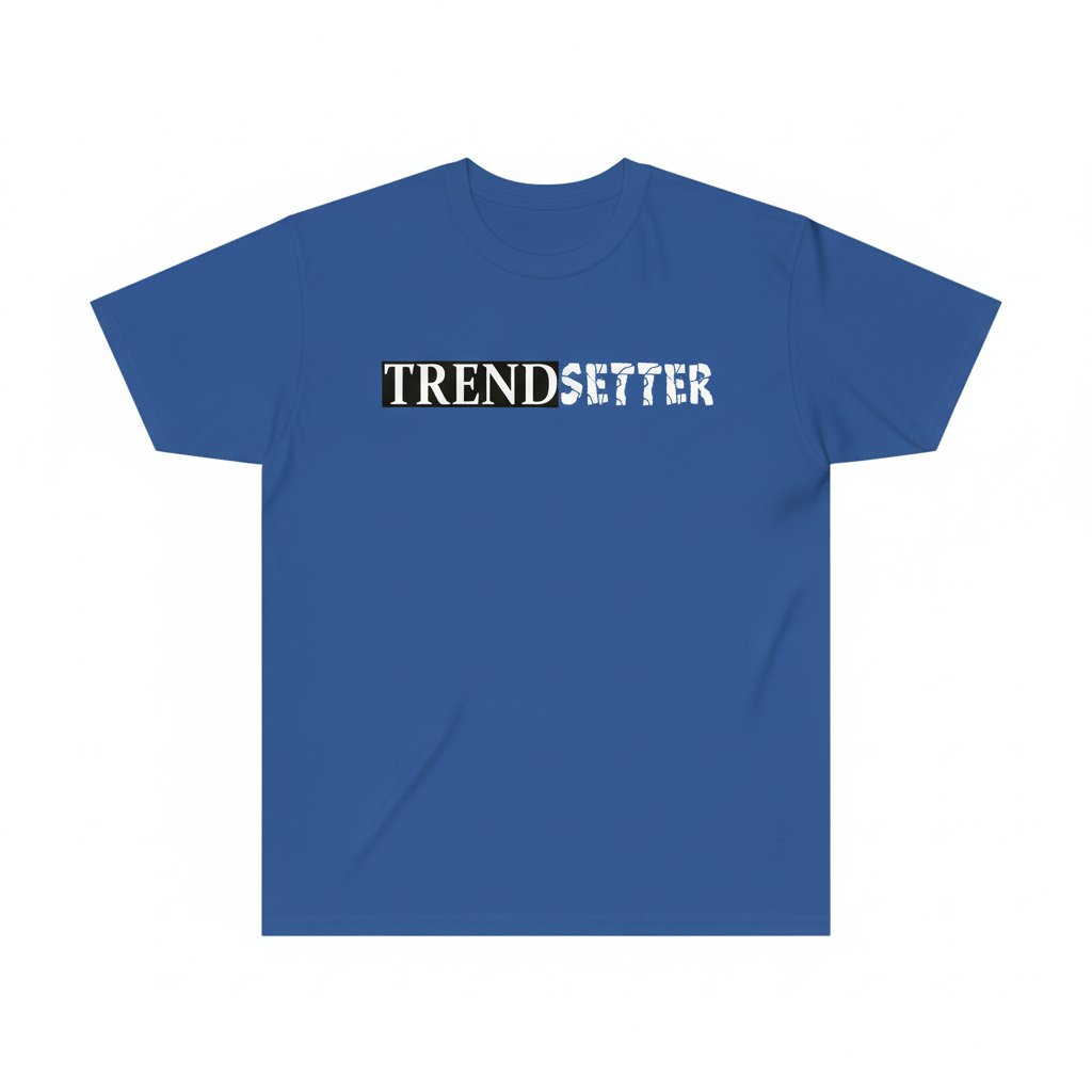 Trendsetter Graphic Tee - Blue