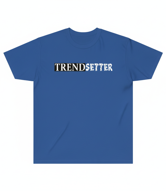 Trendsetter Graphic Tee - Blue