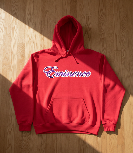 Eminence Purple Rose Lioness Red Hoodie Front
