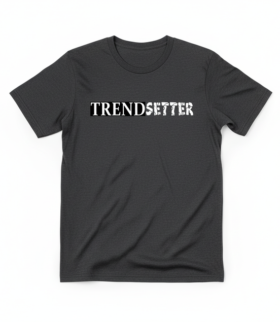 Trendsetter Graphic Tee - Dark Gray