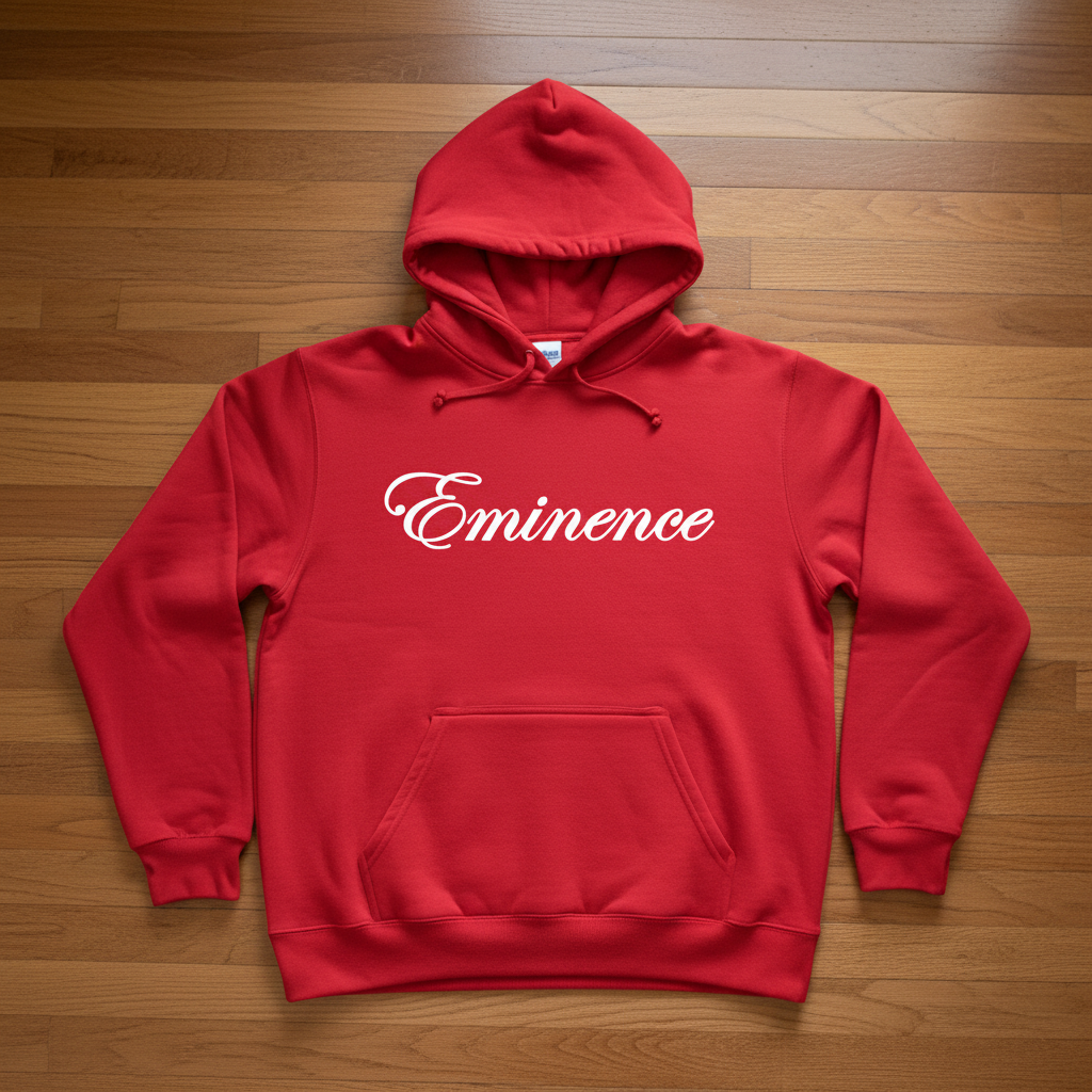Eminence White Lioness Red Hoodie Front