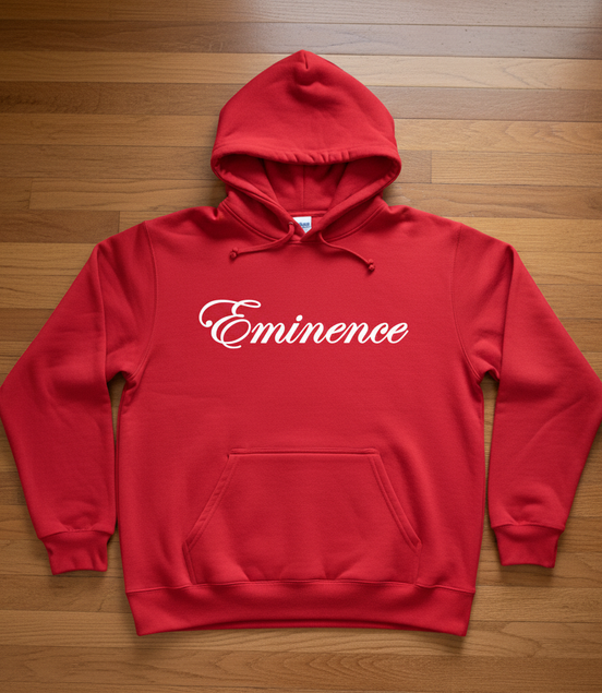 Eminence White Lioness Red Hoodie Front