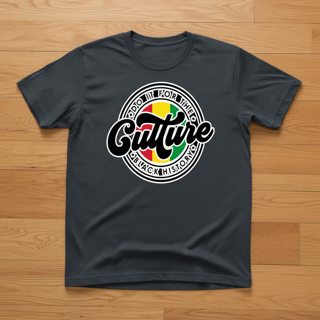 Do It For The Culture Gray T-Shirt