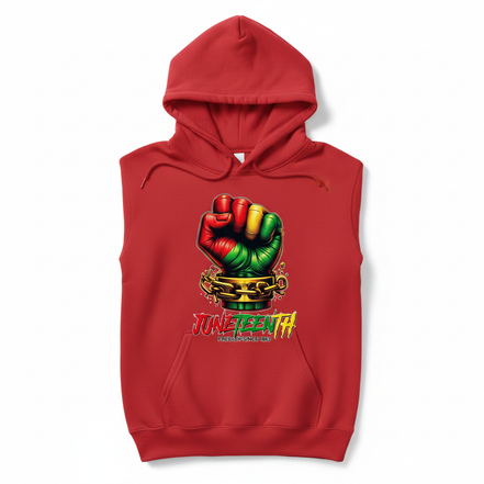 Juneteenth Free Ish Since 1865 Hoodie - Red