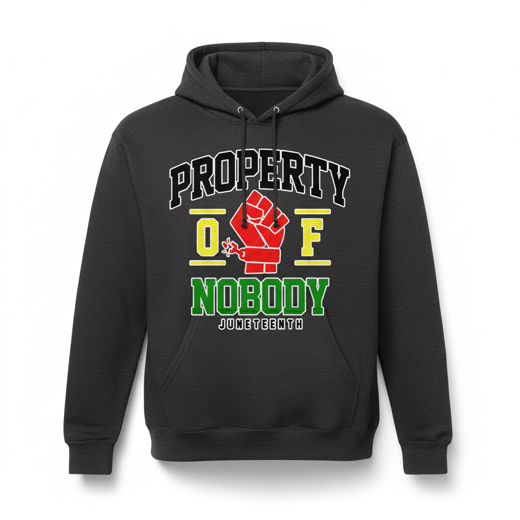 Property of Nobody Dark Gray Hoodie