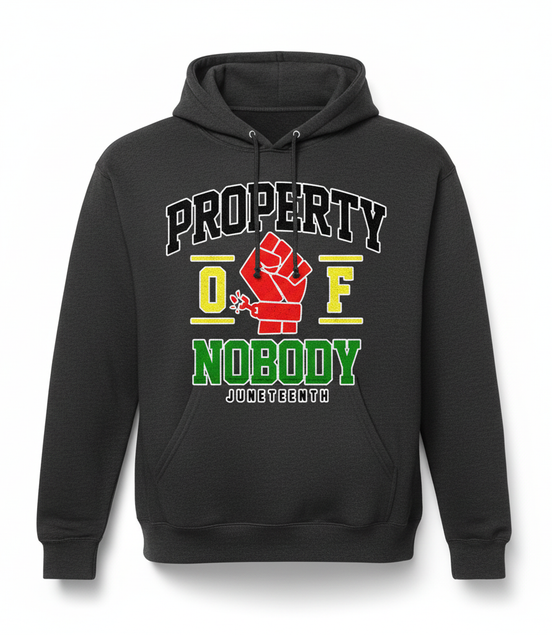 Property of Nobody Dark Gray Hoodie