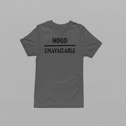 Mood – Unavailable - Gray/Black - Front View