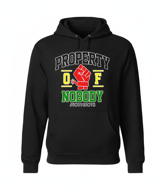 Property of Nobody Black Hoodie