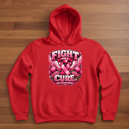 Fight for a Cure Red Hoodie Large