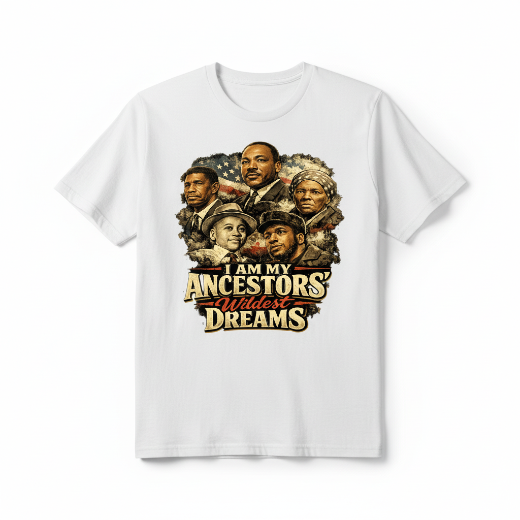 I Am My Ancestors' Wildest Dreams White T-Shirt
