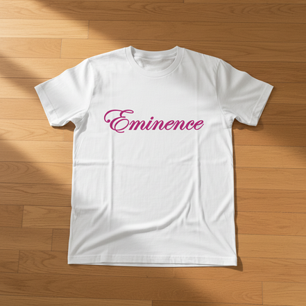 Eminence Purple Lioness White T-Shirt Front